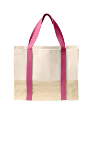 Port Authority ®  Straw Market Tote BG450