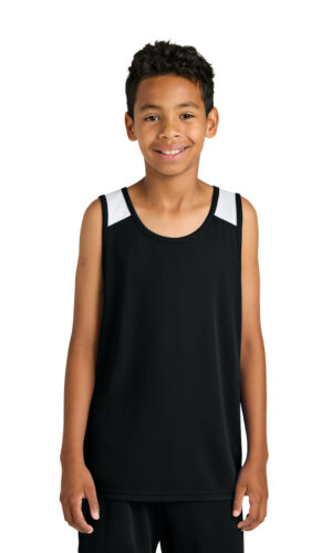 Sport-Tek ®  Youth Club Track Tank YST446